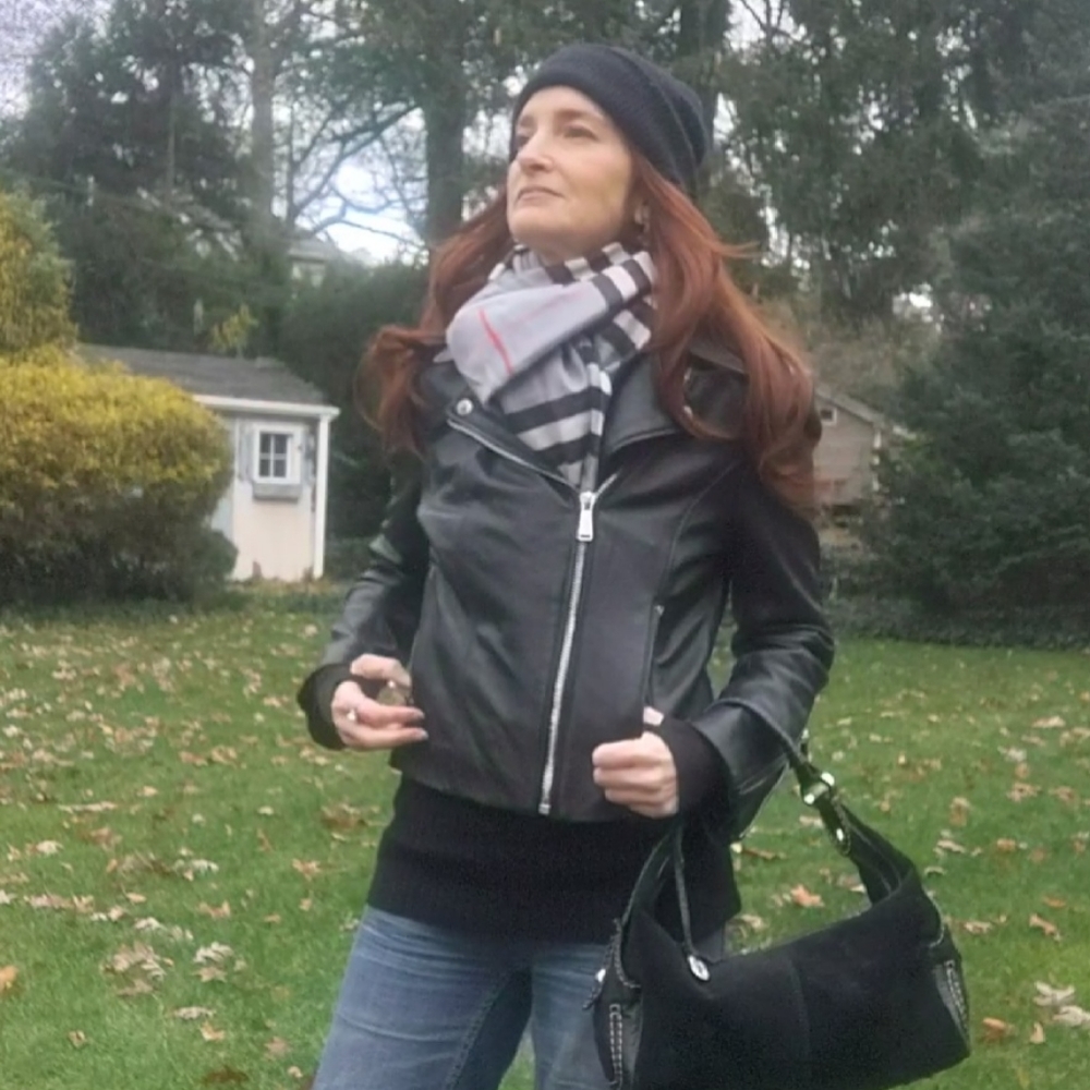 BCBGeneration Black Leather Moto Jacket- Medium - Picture 6 of 15
